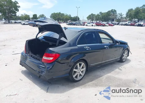 2012 Mercedes-Benz C 250 Sport from USA, damaged, VIN WDDGF4HB3CR230549